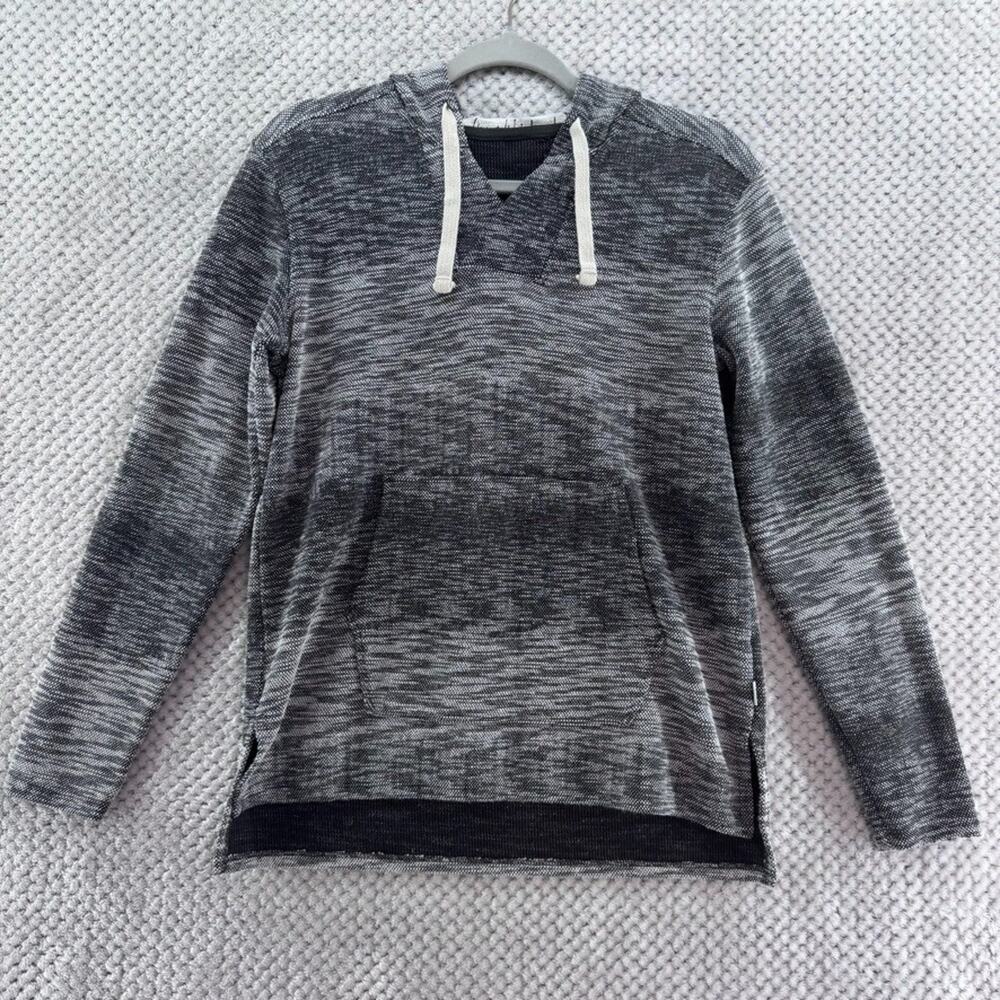 The North Face Sweater Womens M Gray Hoodie Pullover Draw String Long Sleeve